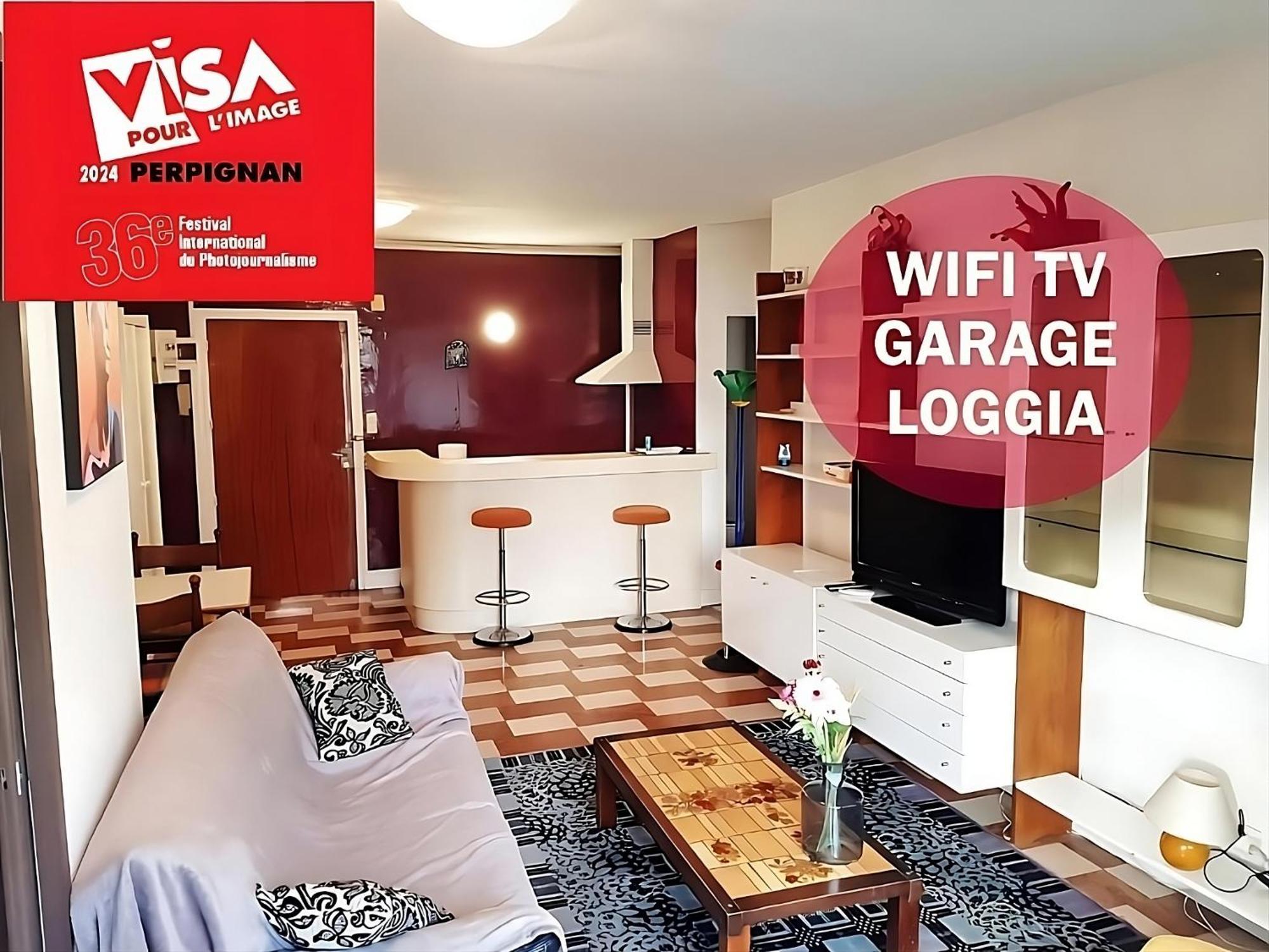 Ideal Plein Centre - 65m2- Loggia Et Garage * Perpignan